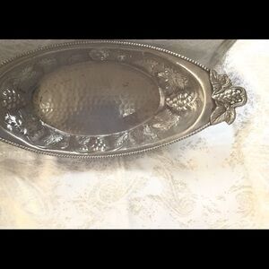 Large Aluminum Decorative/Server Tray